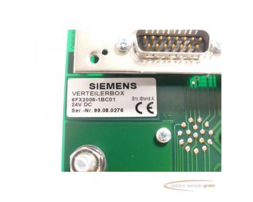 Siemens 6FX2006-1BC01 Verteilerbox SN:99.08.0276 - Bild 3