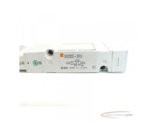 SMC SV2200-5FU Magnetventil 24 VDC Spulenspannung - Bild 5