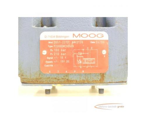 MOOG D651.227D Proportionalventil P23XXGMCN6A0X SN:D136 - Bild 5