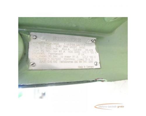 Siemens 1HU3136-0AF01 - Z Gleichstrom - Servomotor SN:E0U87284704001 - Bild 4