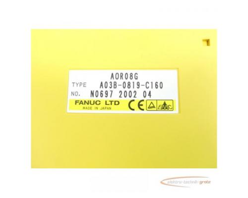 Fanuc A03B-0819-C160 Modul AOR08G SN:N0697200204 - Bild 4