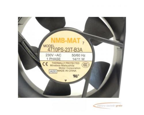 Minebea-Matsushita 4710PS-23T-B3A Axiallüfter 203V / 50/60 Hz / 14/11 W - Bild 3