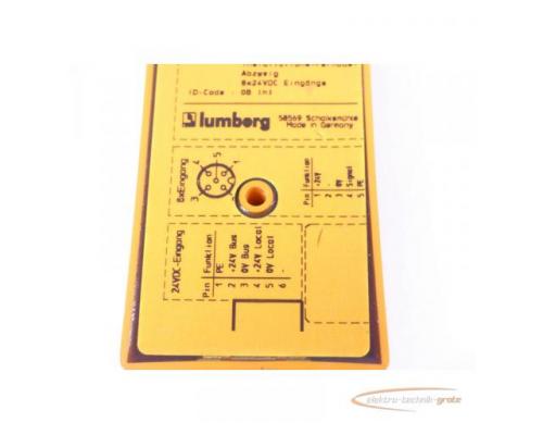 Lumberg IBIK B 8E Interbus-S Installations-Fernbus-Abzweig 8x24V DC Eingänge - Bild 4