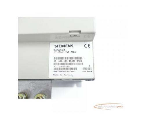 Siemens 6SN1123-1AA01-0FA0 LT-Modul Version: F SN:T-JN2016511 - Bild 4