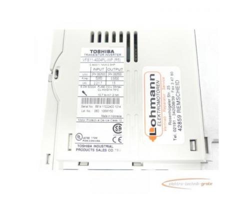 Toshiba VFS11-4004PL-WP (R5) Frequenzumrichter SN:8814110224031014 - Bild 5