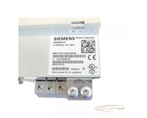 Siemens 6SN1123-1AA00-0DA2 LT-Modul Version: A SN:T-A72034018 - Bild 4