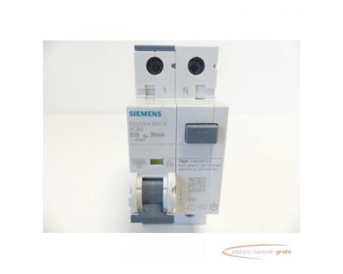 Siemes 5SU1354-6KK10 RCBO B10 FI-Schalter - Bild 2