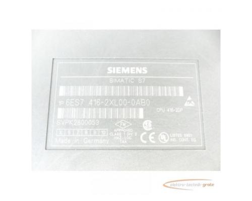 Siemens 6ES7416-2XL00-0AB0 CPU 416-2 DP Zentralbaugruppe SN:VPK2800053 - Bild 6