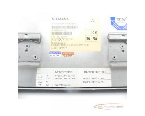 Siemens 6EP1931-2FC01 Sitop power DC-USV-Modul 40 SN 346618 - Bild 5