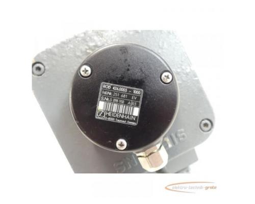 Siemens 1FT5064-0AF71-1 - Z AC-VSA-Motor SN:EE590532603006 + ROD 426.0003-1000 - Bild 4