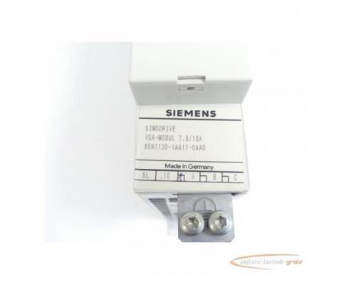 Siemens 6SN1130-1AA11-0AA0 VSA-Modul Version: A SN:T/E3086I0 - Bild 5