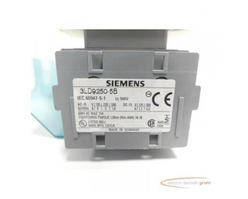 Siemens 3LD2504-0TK53 Trennschalter + 3LD9250-5B Neutralleiter - Bild 5