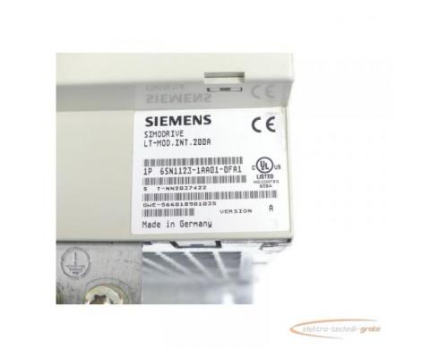 Siemens 6SN1123-1AA01-0FA1 LT-Modul Version: A SN:T-NN2037422 - Bild 4