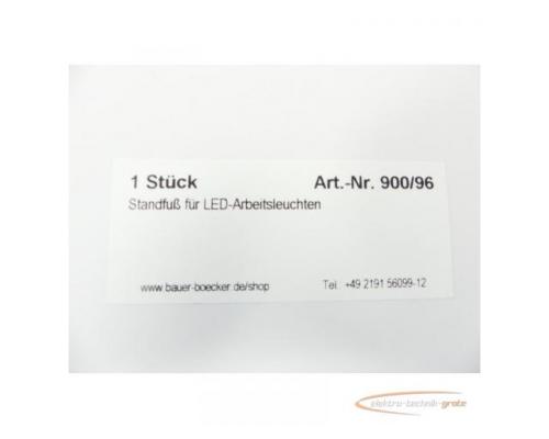 Bauer+Böcker Standfuß für LED-Arbeitsleuchte - ungebraucht! - - Bild 2