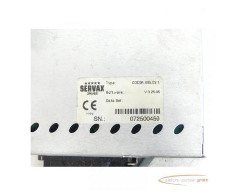 Servax CDD34.005,C2.1 Servoregler SN:072500459 - Bild 5