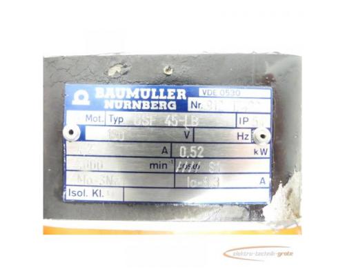 Baumüller GSF 45-LB Servomotor SN 912 17422 + ROD 420D 500 ID 257949-7P - Bild 5