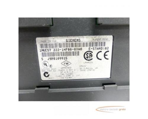 Siemens 6ES7222-1HF00-0XA0 Outputmodul E-Stan 2 EM222 o. Halterung - Bild 5