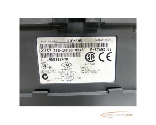 Siemens 6ES7222-1HF00-0XA0 Outputmodul E-Stan 2 EM222 - Bild 5