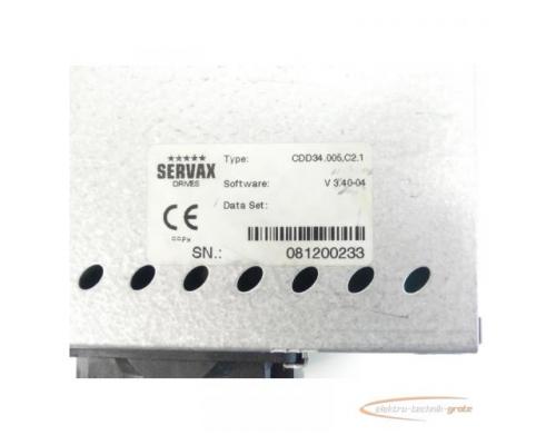 Servax CDD34.005,C2.1 Servoregler SN:081200233 - Bild 5