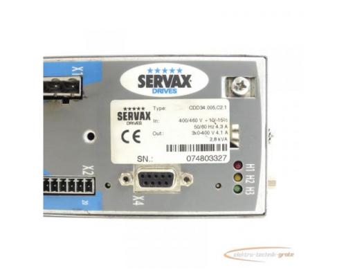 Servax CDD34.005,C2.1 Servoregler SN:074803327 - Bild 6