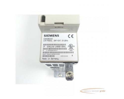 Siemens 6SN1146-1AB00-0BA1 U/E-Modul Version: A SN:T-R52007077 - Bild 4