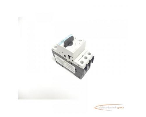 Siemens 3RV1021-4BA10 Leistungsschalter E04 max. 20A - Bild 2