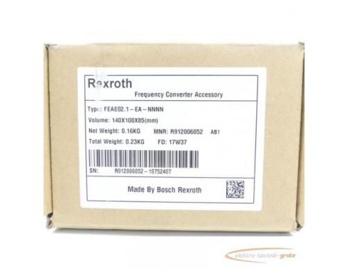 Rexroth FEAE02.1-EA-NNNN MNR: R912006052 SN:R912006052-10752407 - ungebr.! - - Bild 7