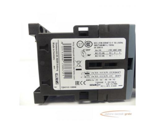 Siemens 3RH2122-1BB40 Hilfsschütz + 3RH2911-1HA22 Hilfsschalter + 3RT2916-1CB00 - Bild 8