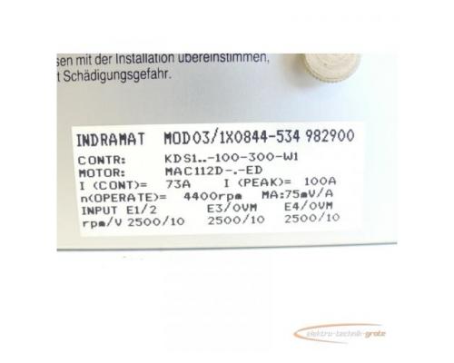 Indramat MOD03/1X0844-534 982900 Programmiermodul SN:220197-08294 - Bild 4