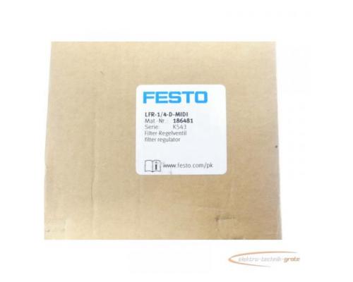 Festo LFR-1/4-D-MIDI Filter-Regelventil 186481 - ungebraucht! - - Bild 7