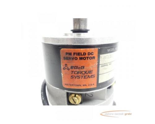 EG&G Torque Systems MTE 3310-050EE8915 PM Field DC Servo Motor SN:693511 - Bild 5