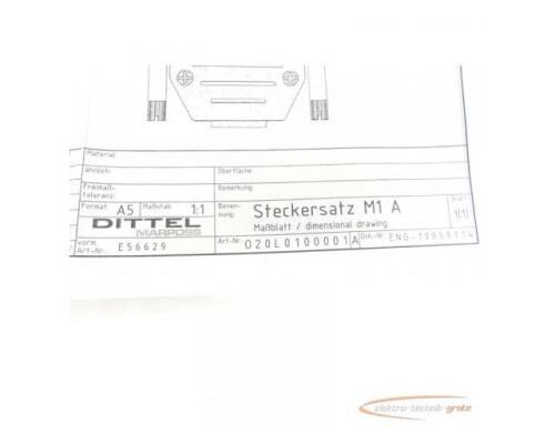 Dittel M1 A Steckersatz - ungebraucht! - - Bild 4